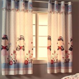 Cortina Infantil Santista Basic 2,00m X 1,80m Nina - 1