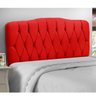 Cabeceira Eduarda 1,40 Casal - Speciale Home - Dubai Vermelha - 1