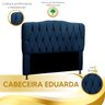 Cabeceira Eduarda 1,60 Queen - Speciale Home - Dubai Azul - 4