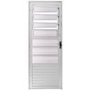 Ver imagem 3 de Porta de Giro Alumínio Branco Basculante Veneziana 07v Maxx