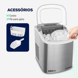 Máquina de Gelo Turbo Ice Premium Mondial Mg-12-gi Maquina de Gelo Turbo 127v/60hz - 6