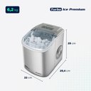 Ver imagem 7 de Máquina de Gelo Turbo Ice Premium Mondial Mg-12-gi Maquina de Gelo Turbo 127v/60hz