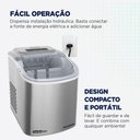 Ver imagem 4 de Máquina de Gelo Turbo Ice Premium Mondial Mg-12-gi Maquina de Gelo Turbo 127v/60hz