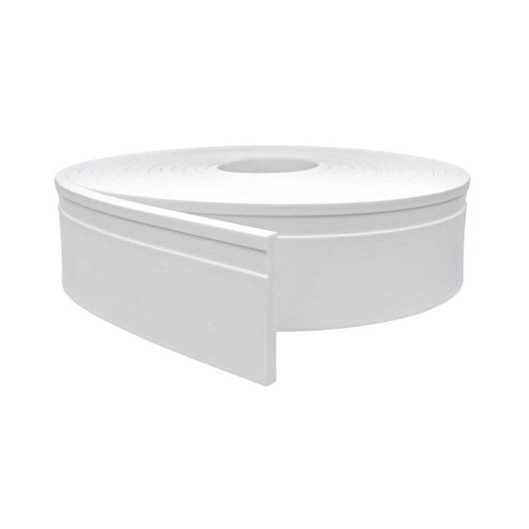 Rodapé de Eva Autocolante Rp16 10cm Branco 5 Metros
