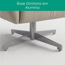 Ver imagem 7 de Poltrona Decorativa Malta Base Giratoria Courino Tcs 725 Moll