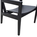 Ver imagem 7 de Poltrona Gusty com Encosto Telinha Assento Anatômico - Preto Madeira