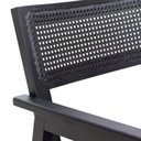 Ver imagem 6 de Poltrona Gusty com Encosto Telinha Assento Anatômico - Preto Madeira