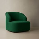 Ver imagem 1 de Poltrona Orgânica Aloh Bouclé Premium - Verde