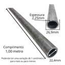 Ver imagem 2 de Tubo de Aço Ferro Galvanizado Apoio Pia Bancada 3/4 1,00mts