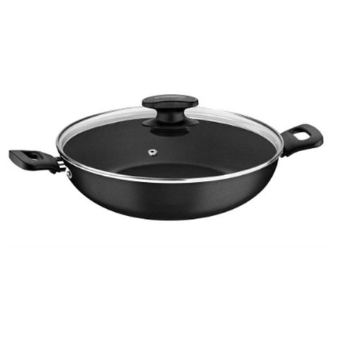 Panela Wok Loreto em Aluminio Antiaderante 28 cm