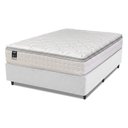 Ver imagem 2 de Cama Box Casal Queen Colchão Molas Ensacadas Gazin com Pillow Tower New Branco