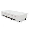 Base Box Solteiro 34x88x188cm com Auxiliar Molejo Versátil Mga Colchões - 2