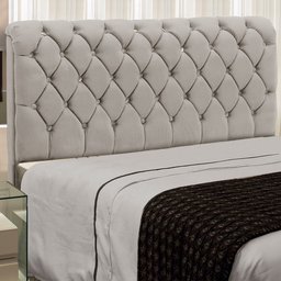 Cabeceira Fernanda 1,60 Queen - Speciale Home - Luxuria Marfim - 1