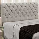 Ver imagem 1 de Cabeceira Fernanda 1,60 Queen - Speciale Home - Luxuria Marfim