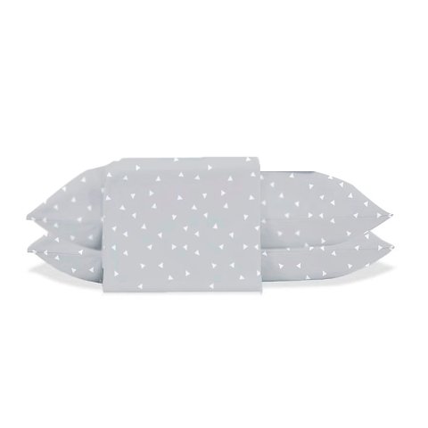 Jogo Lençol King Jolitex 3 Pcs Toque de Seda Triângulo Jolitex Ternille