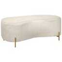 Ver imagem 1 de Puff Recamier Orgânico Maitê 1mt Quarto Loja Bouclê Bege