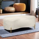 Ver imagem 5 de Puff Recamier Orgânico Maitê 1mt Quarto Loja Bouclê Bege