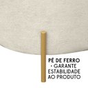 Ver imagem 3 de Puff Recamier Orgânico Maitê 1mt Quarto Loja Bouclê Bege