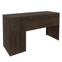 Ver imagem 3 de Mesa para Escritório ou Escrivaninha 1,36m com 3 Gavetas Várias Cores Me4102 Tecno Mobili-rústico