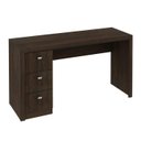 Ver imagem 6 de Mesa para Escritório ou Escrivaninha 1,36m com 3 Gavetas Várias Cores Me4102 Tecno Mobili-rústico