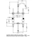 Ver imagem 2 de Misturador para Cozinha de Parede Bica Alta Docol Vitta 1/2" e 3/4" Chrome