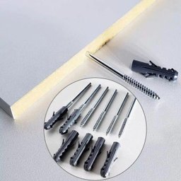 Kit 5 Prateleiras 60x20 MDF Branco com Suporte Flutuante Invisível - 5