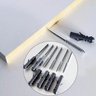 Kit 6 Prateleiras 60x15 MDF Branco com Suporte Flutuante Invisível - 6