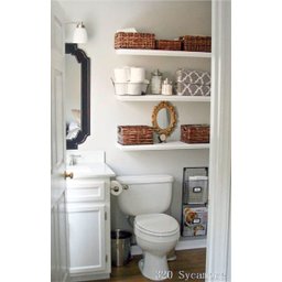 Kit 3 Prateleiras 60x15 MDF Branco com Suporte Flutuante Invisível - 6