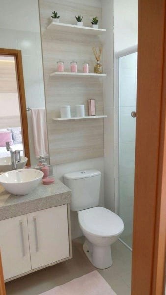 Kit 3 Prateleiras 60x15 MDF Branco com Suporte Flutuante Invisível