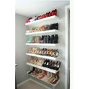 Ver imagem 2 de Kit 6 Prateleiras 60x10 MDF Branco com Suporte Flutuante Invisível