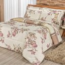 Ver imagem 1 de Kit Edredom Casal Percal 3 Peças Requinte Bia Enxovais