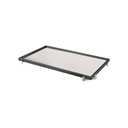 Ver imagem 1 de Bandeja Decorativa Espelhada Gala Mdf Laminado Preto/cromado