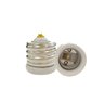 Bocal Base E40/e27, Porcelana, Tipo Adaptador, 4a/0~250v, Cor Branco, (1un) - 1