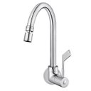 Ver imagem 1 de Torneira para Cozinha de Parede Docol Vitta 1/2" e 3/4" Chrome Cinza/Cromado