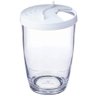 Kit 4 Queijeiras Farinheiras Plásticas com Tampa 350ml Brancas ou Restaurante Buffet - 2