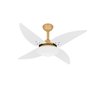 Ventilador de Teto Dourado Sala Turbo Quad 4 Pás Ventax 220v - 1