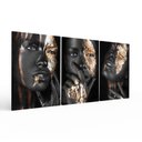 Ver imagem 2 de Kit 3 Quadros Retangulares - a Mulher Dourada