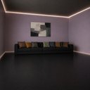 Ver imagem 5 de Piso Vinílico em Manta PVC 0,7mm Antiderrapante 5m² Liso Fosco Preto