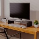 Ver imagem 1 de Base Suporte para Monitor Apoio de Mesa Preto