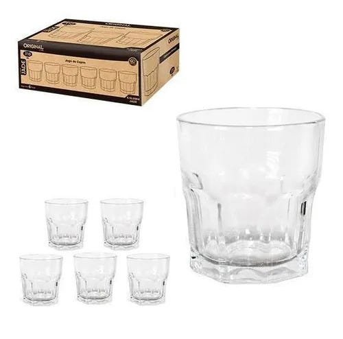 Jogo 6 copos whisky em vidro Sylvana 300ml 9cm Pasabahce