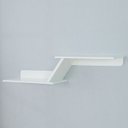 Ver imagem 1 de Prateleira Niho Duplo Zig Zag Mdf Branca