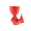 Ver imagem 3 de Árvore de Natal - Vaso Cactos ou Suculentas:vermelho