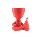 Ver imagem 2 de Árvore de Natal - Vaso Cactos ou Suculentas:vermelho