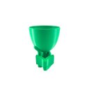 Ver imagem 1 de Lendo Livro Deitado - Vaso Cactos ou Suculentas:verde