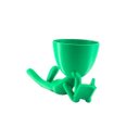 Ver imagem 3 de Lendo Livro Deitado - Vaso Cactos ou Suculentas:verde