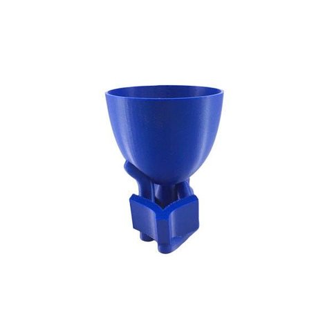 Lendo Livro Deitado - Vaso Cactos ou Suculentas:azul