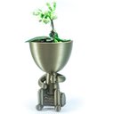 Ver imagem 3 de Mate - Vaso Cactos ou Suculentas:dourado