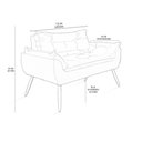 Ver imagem 2 de Kit 10 Poltrona Opala Cinza + 5 Namoradeira Opala Cinza Cor:cinza