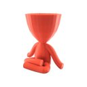Ver imagem 2 de Yoga - Vaso Cactos ou Suculentas:vermelho