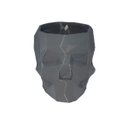 Ver imagem 1 de Caveira Geometrica - Vaso Cactos ou Suculentas:cinza
